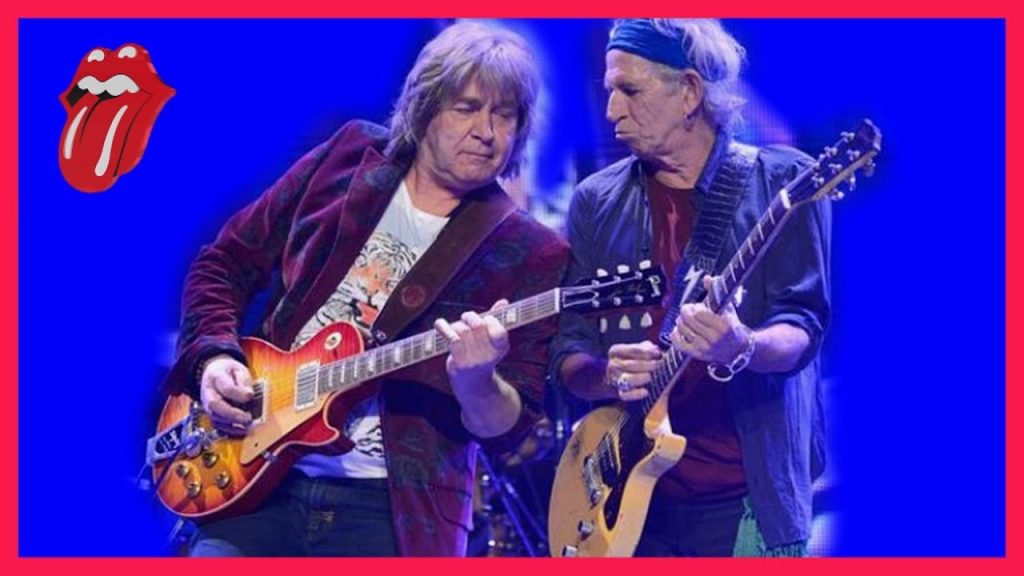 Mick Taylor e Keith Richards in concerto