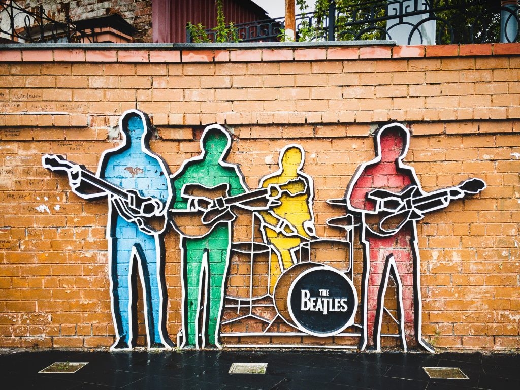 Un murale dedicato ai Beatles - Ph by Fedor