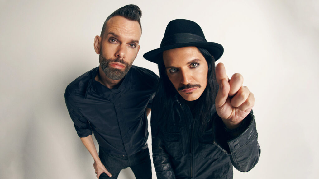 I Placebo in un fotoshooting per il nuovo disco