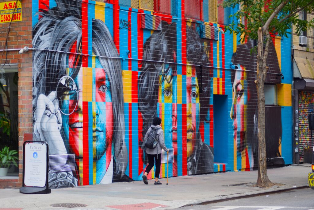 New York, murale dedicato al club 27