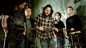 Una foto dei Pearl Jam al completo