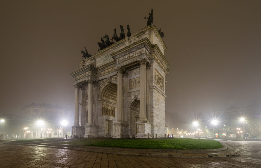 Arco della pace di Milano