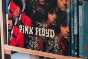 La copertina di un vinile dei Pink Floyd