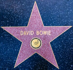L'omaggio a Bowie sulla Hollywood Walk of Fame