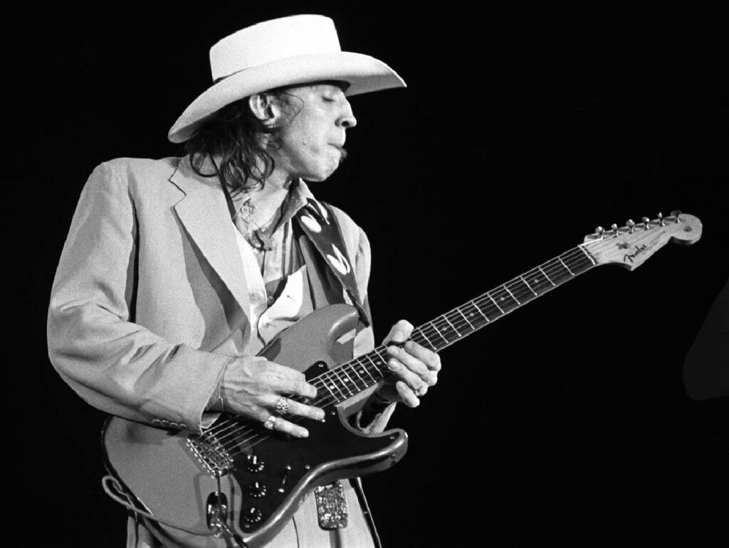 Stevie Ray Vaughan in concerto