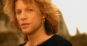 Primo piano di Bon Jovi